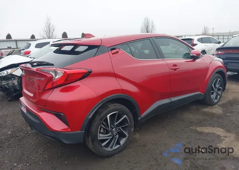 2021 Toyota C-Hr Limited из США, поврежденный, VIN NMTKHMBX7MR129874